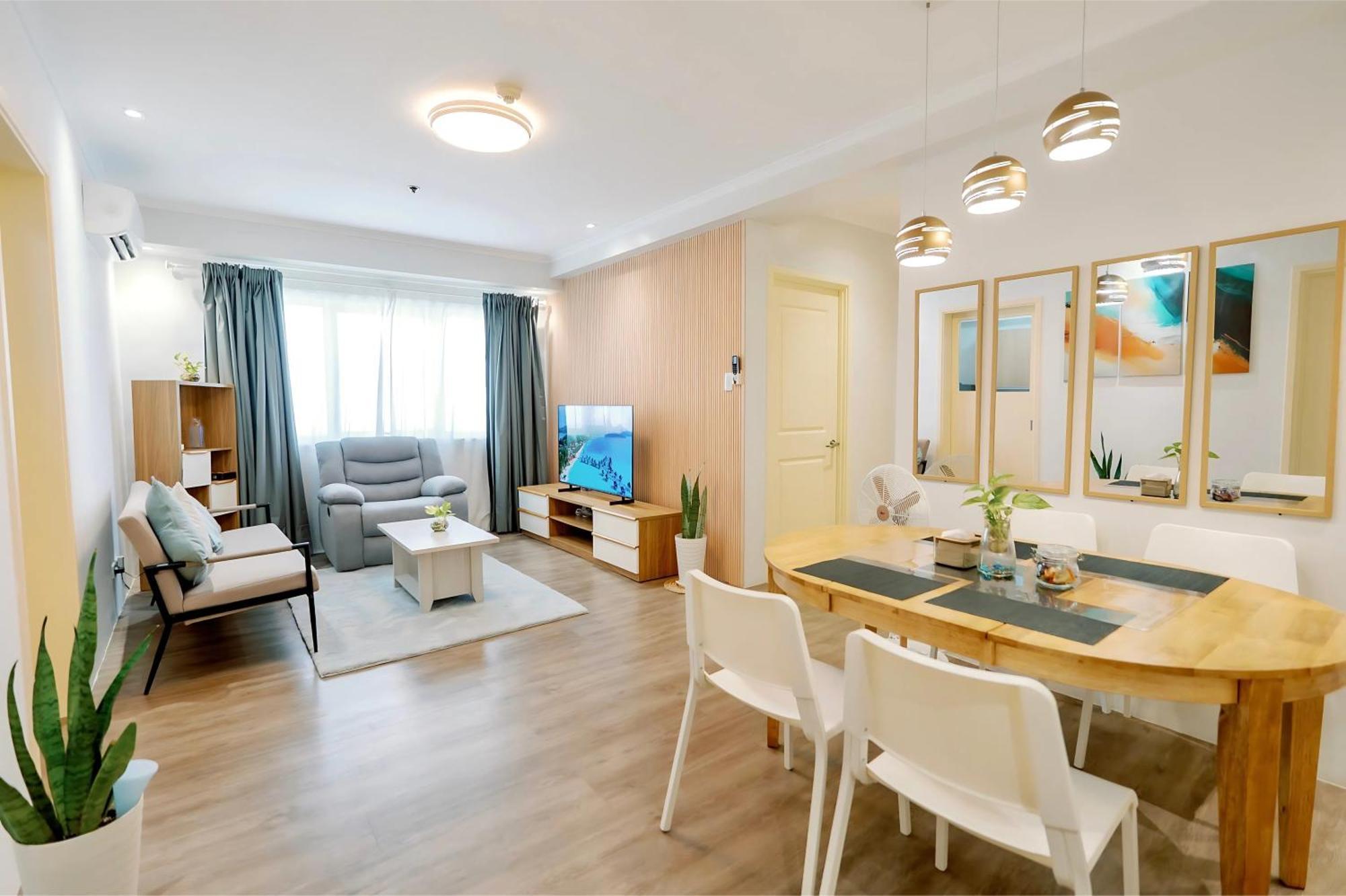 Cozy 2-Bedroom At South Of Market Soma Bgc Near Sm Aura, Market! Market! & Bonifacio High Street Taguig Eksteriør billede